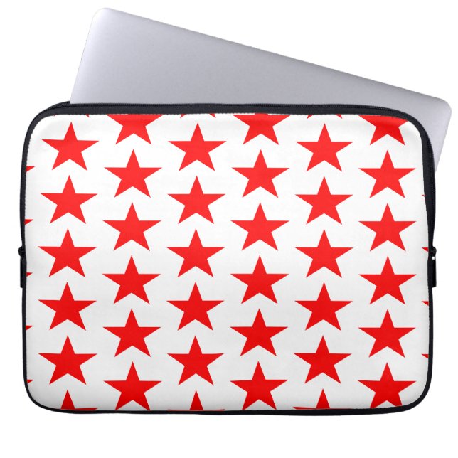 Capa Para Notebook Padrão da Estrela Vermelha (Frente)
