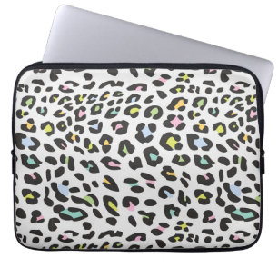 Capa Para Notebook Padrão da mancha-leopardo do Pastel