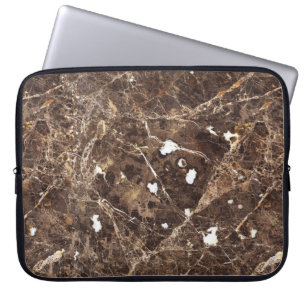 Capa Para Notebook Padrão da Pedra Marble Brown