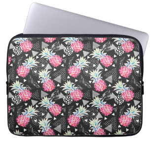 Capa Para Notebook Padrão de abacaxi de triângulo texturizado