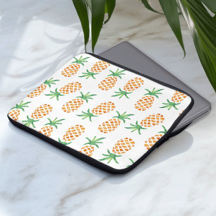 Capa Para Notebook Padrão de abacaxi tropical