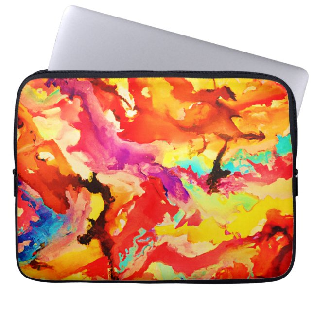 Capa Para Notebook Padrão de abstrato Art (Frente)