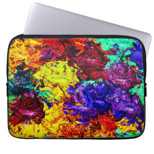 Capa Para Notebook Padrão de Abstrato colorida impressionante