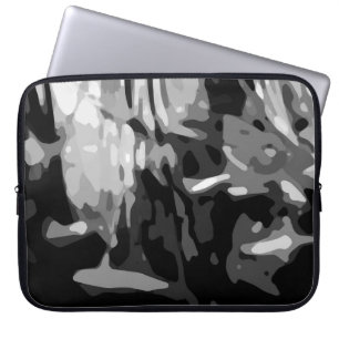Capa Para Notebook Padrão de Abstrato de Cinza de de de de de Trendy