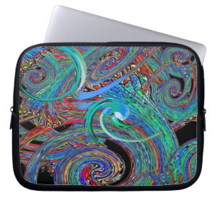 Capa Para Notebook Padrão de Abstrato de tendências modernas colorida