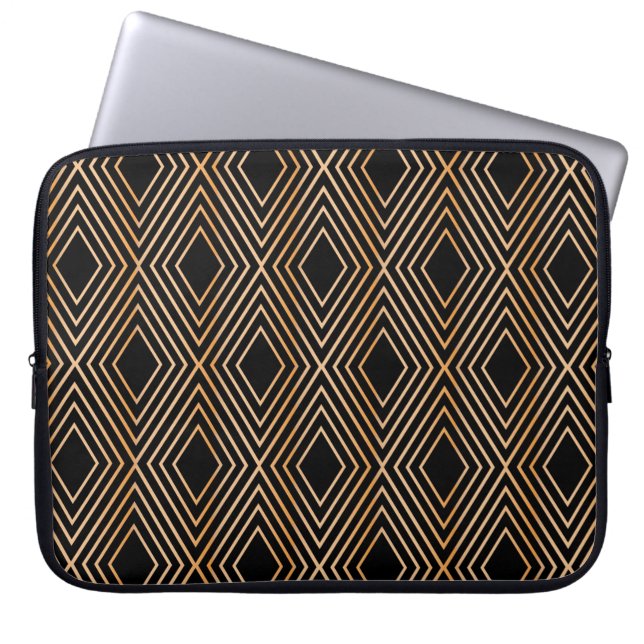 Capa Para Notebook Padrão de abstrato Diamond (Frente)