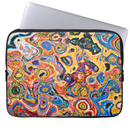 Capa Para Notebook Padrão de Abstrato dinâmica e vibrante