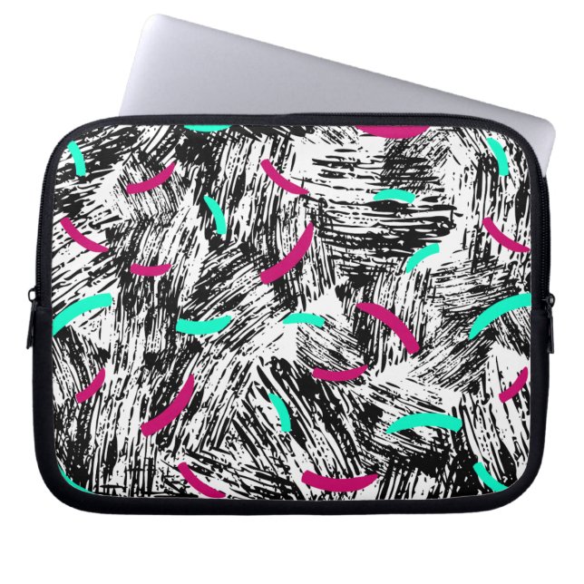 Capa Para Notebook Padrão de Abstrato moderno. (Frente)