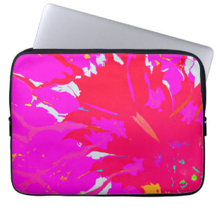 Capa Para Notebook Padrão de Abstrato rosa elegante