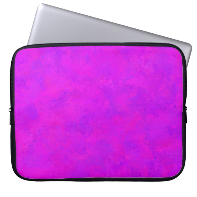 Capa Para Notebook Padrão de Abstrato rosa púrpura (Frente)