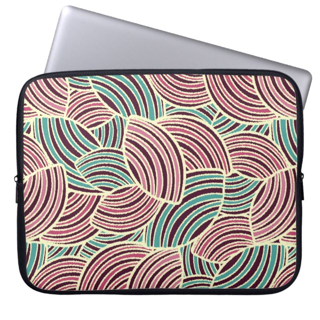 Capa Para Notebook Padrão de abstrato sem costura com a imagem de geo (Frente)