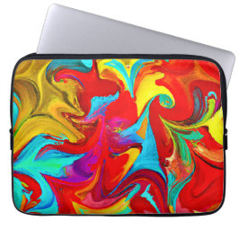 Capa Para Notebook Padrão de Abstrato vívido colorido