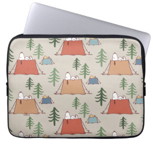 Capa Para Notebook Padrão de acampamento Snoopy & Woodstock Go