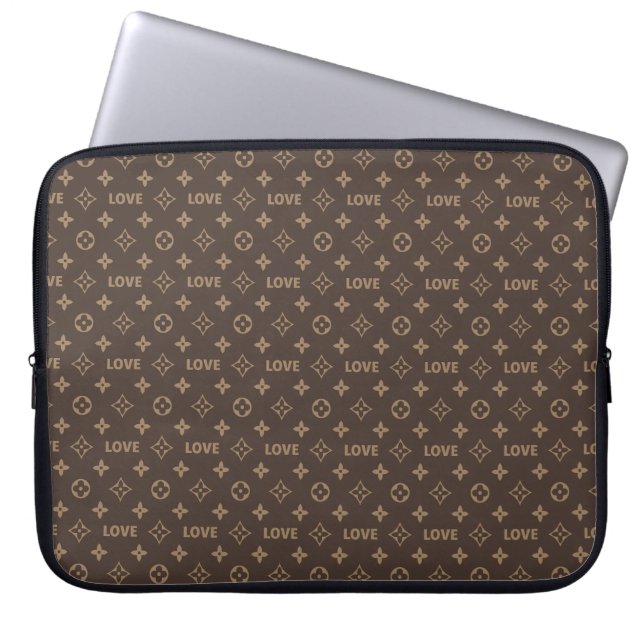 Capa Para Notebook Padrão de Amor Louis Vuitton (Frente)
