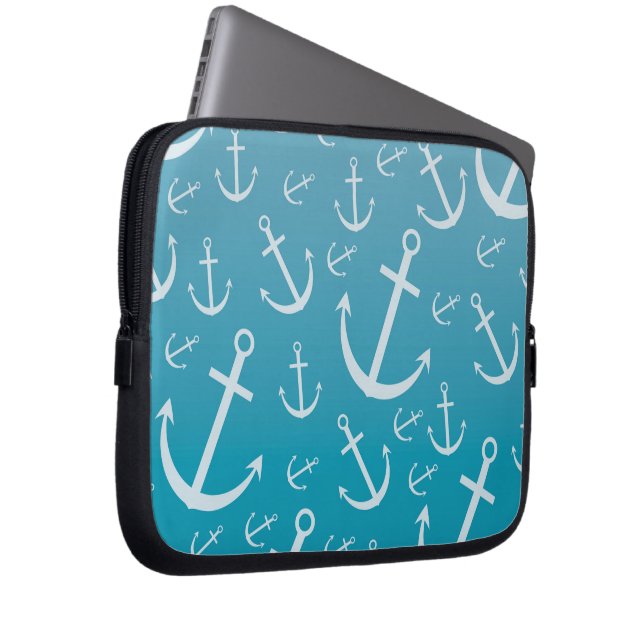 Capa Para Notebook Padrão de Âncora (Frente Esquerda)