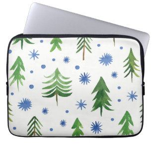 Capa Para Notebook padrão de árvore de Natal
