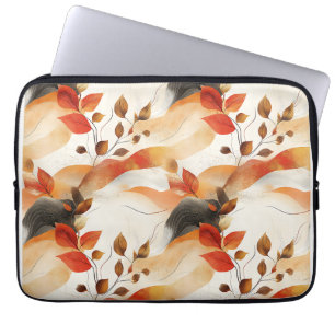 Capa Para Notebook Padrão de Ausência de Elegância do outono