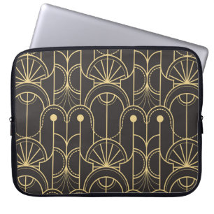 Capa Para Notebook Padrão de azulejos geométricos modernos
