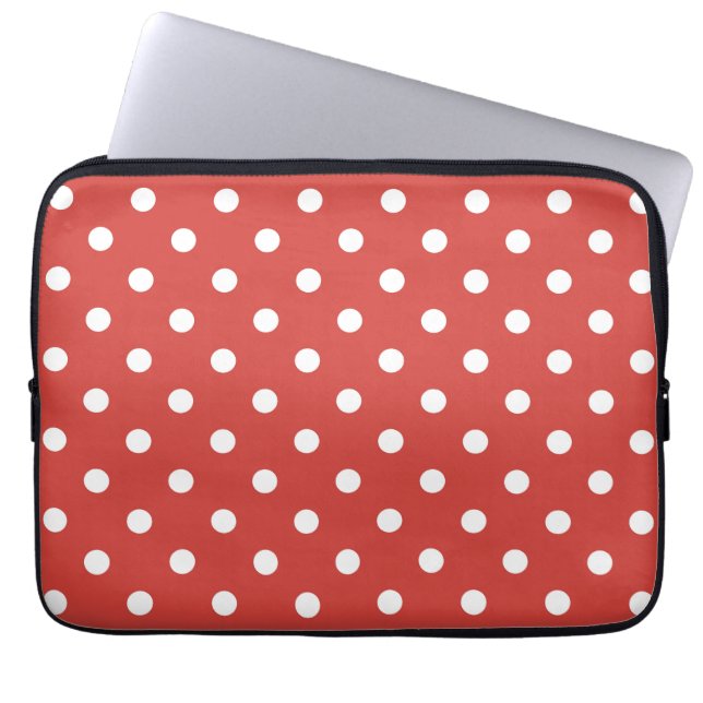 Capa Para Notebook Padrão de Bolinhas  (Frente)