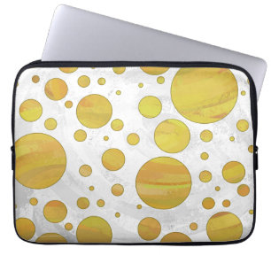 Capa Para Notebook Padrão de Bolinhas do abacaxi
