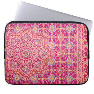 Capa Para Notebook Padrão de bordado indiano venenoso