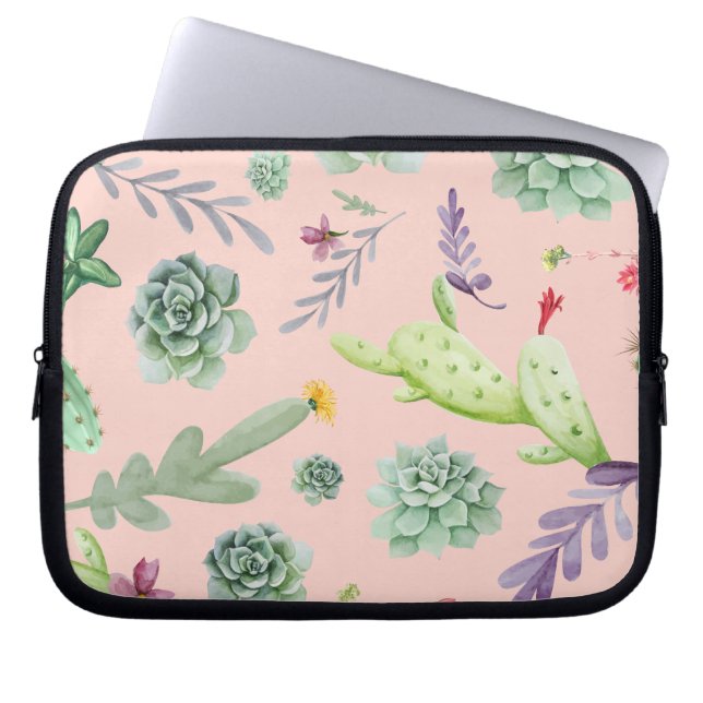 Capa Para Notebook Padrão de Cacto 8 (Frente)