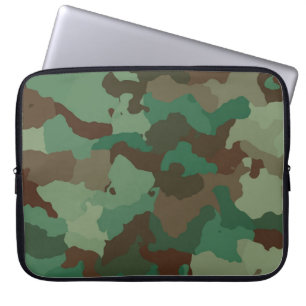 Capa Para Notebook Padrão de Camuflagem Militar (Forças Armadas)