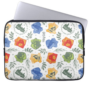 Capa Para Notebook Padrão de casas HOGWARTS™ da Herbologia Mágica