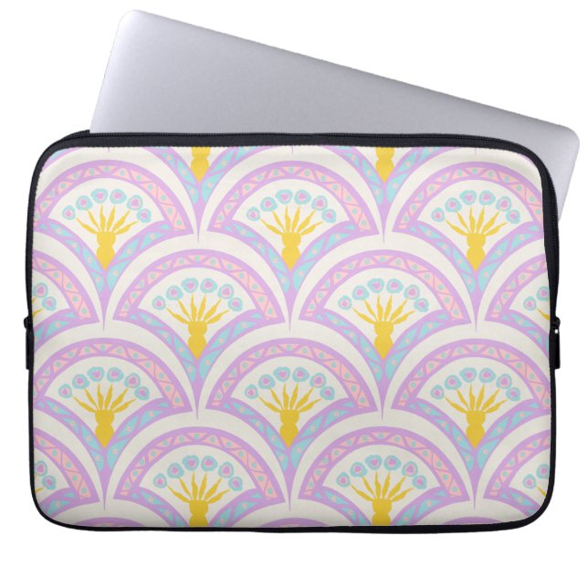 Capa Para Notebook Padrão de casca colorido de Pastel (Frente)