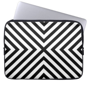 Capa Para Notebook Padrão de Chevron Abstrato moderno