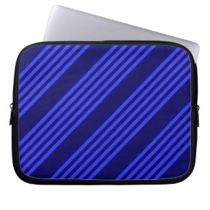 Capa Para Notebook Padrão de cinco faixas azuis