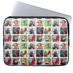 Capa Para Notebook Padrão de Colagem de Fotos do Modern Keepsasaame