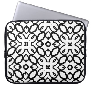 Capa Para Notebook Padrão de colheita sem costura em ornamentação geo