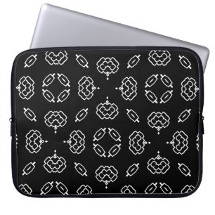 Capa Para Notebook Padrão de colheita sem costura em ornamentação geo