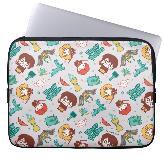 Capa Para Notebook Padrão de Criaturas & Feitiços do CARTUM de HARRY  (Frente)
