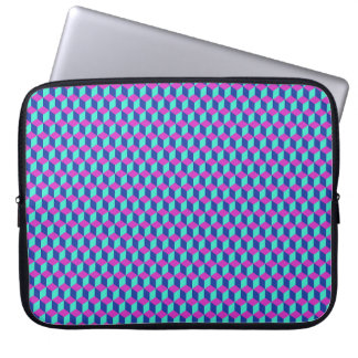 Capa Para Notebook Padrão de Cubo Geométrico