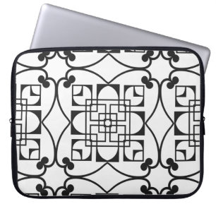 Capa Para Notebook Padrão de Deco de Arte Invisível. Bba minimalístic