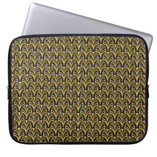 Capa Para Notebook Padrão de decoração de arte. Papel de parede. J