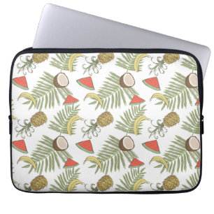 Capa Para Notebook Padrão de desenho da Fruta tropical