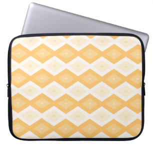 Capa Para Notebook Padrão de diamante amarelo