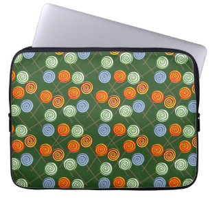 Capa Para Notebook Padrão de doces   Padrão do lombo   pirulito 22
