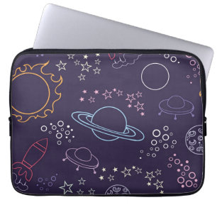 Capa Para Notebook Padrão de espaço