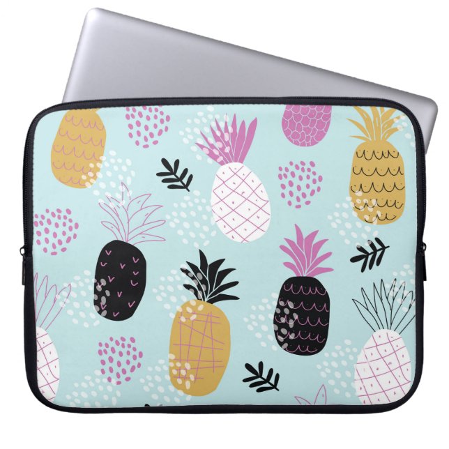 Capa Para Notebook Padrão de estilo escandinavo do ananás abstrato (Frente)