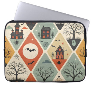 Capa Para Notebook Padrão de fantasma escuro