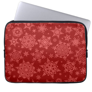 Capa Para Notebook Padrão de flocos de neve