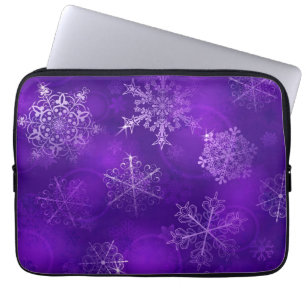 Capa Para Notebook Padrão de flocos de neve