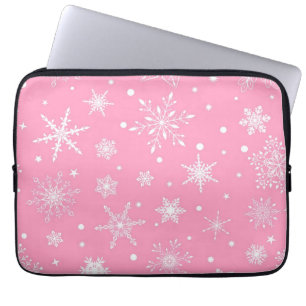Capa Para Notebook Padrão de flocos de neve
