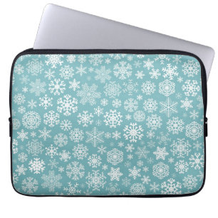 Capa Para Notebook Padrão de flocos de neve