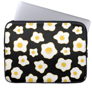 Capa Para Notebook Padrão De Flor De Ovos Fresados Cutes