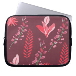 Capa Para Notebook Padrão de flores.